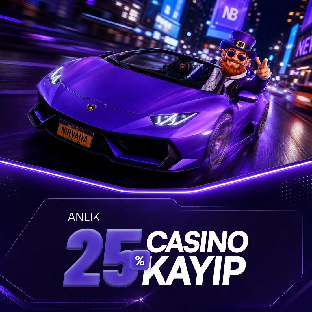 %25 ANLIK CASİNO KAYIP BONUSU!